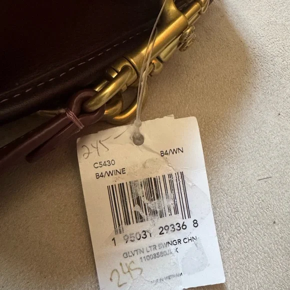 New Coach Original Swinger Convertible Crossbody - Picture 16 of 16